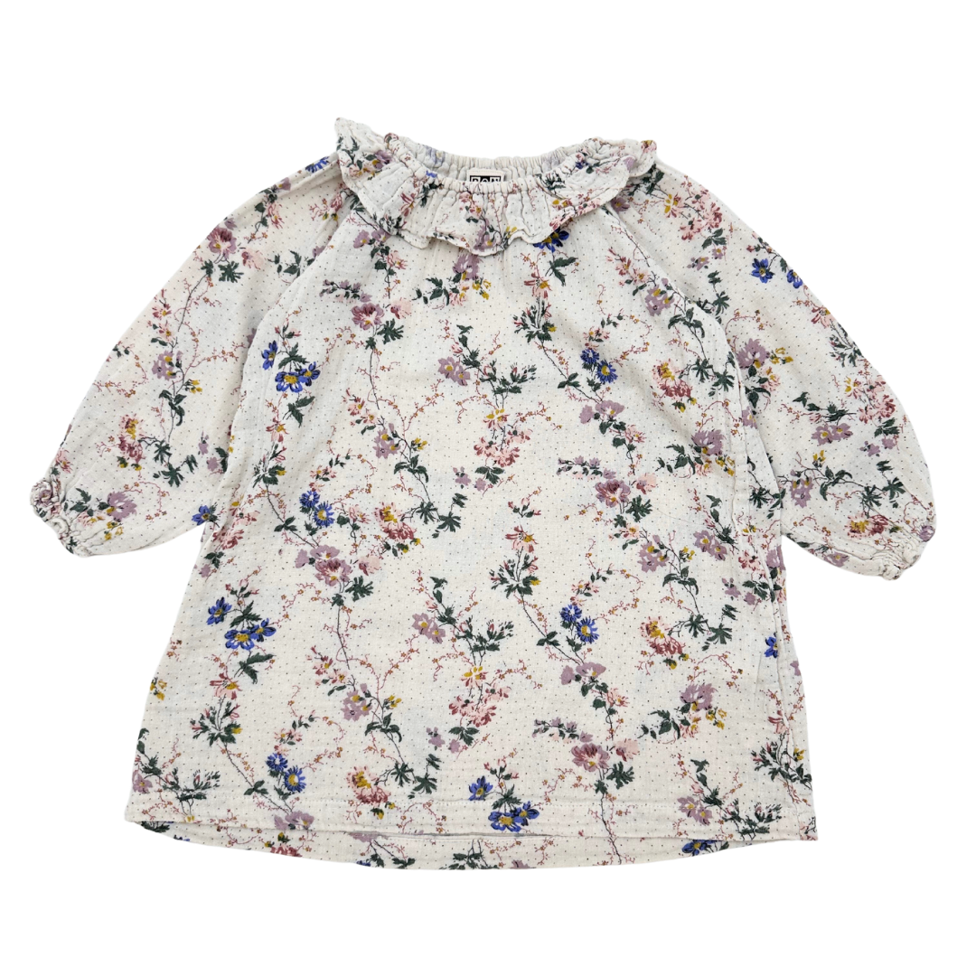 BONTON - Robe à fleurs - 2 ans