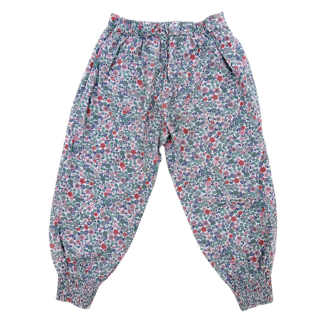 LA COQUETA - Pantalon à fleurs - 3 ans