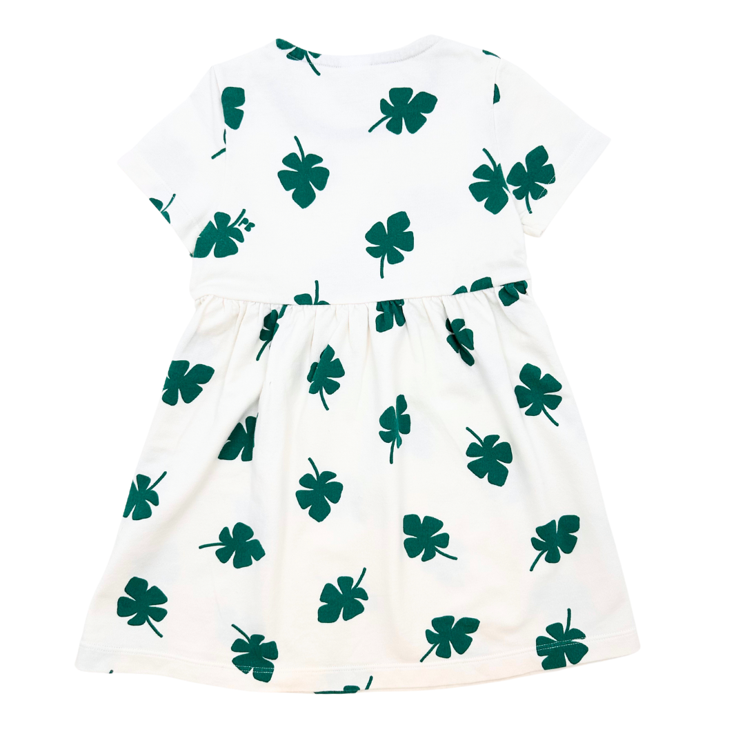 PETIT BATEAU - Robe imprimé à feuilles - 3 ans