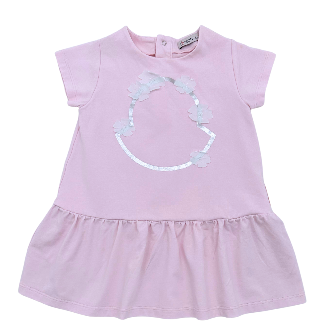 MONCLER - Robe rose - 18 mois