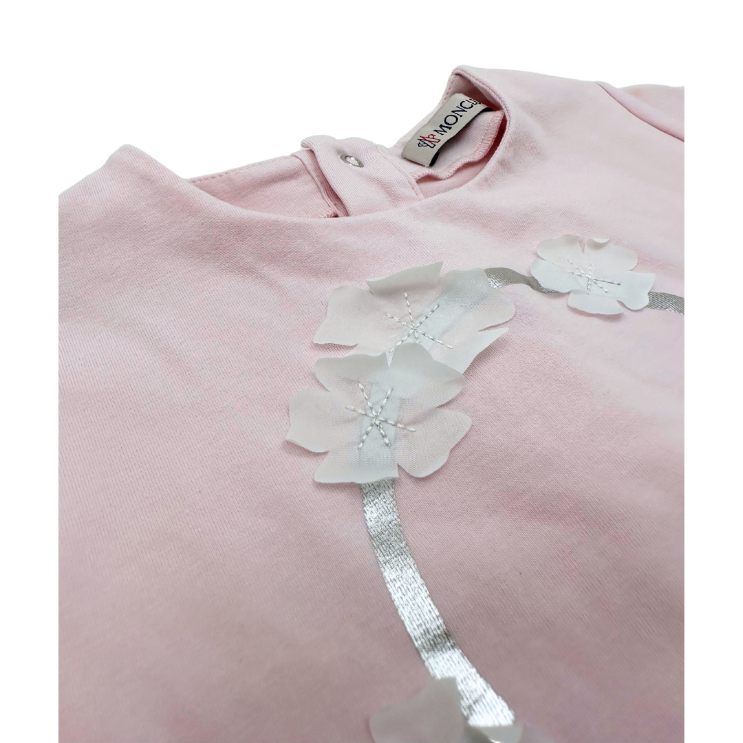 MONCLER - Robe rose - 18 mois