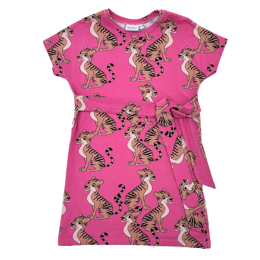 DEAR SOPHIE - Robe rose puma - 7 ans