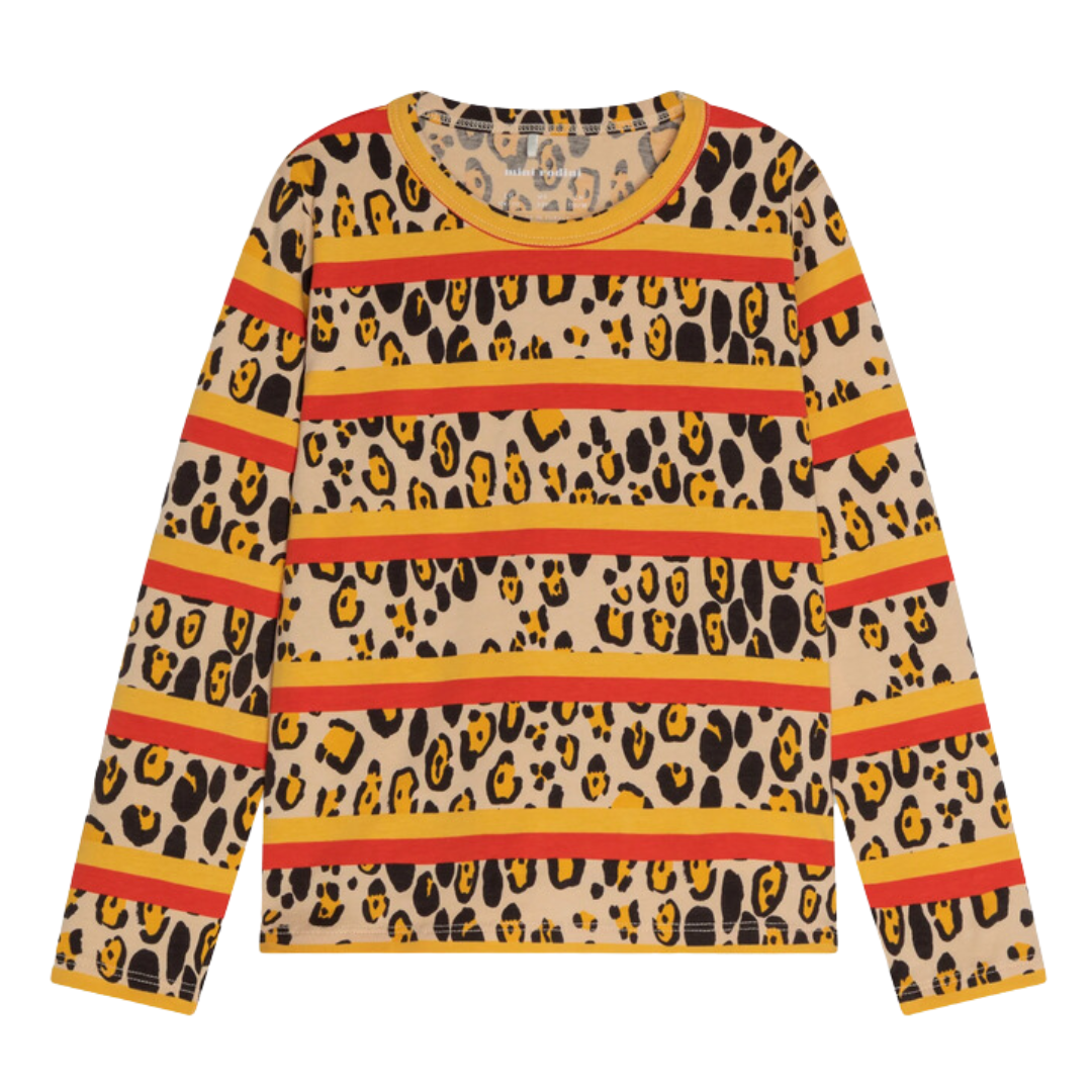 MINI RODINI - T-shirt à manches longues léopard - 4 ans
