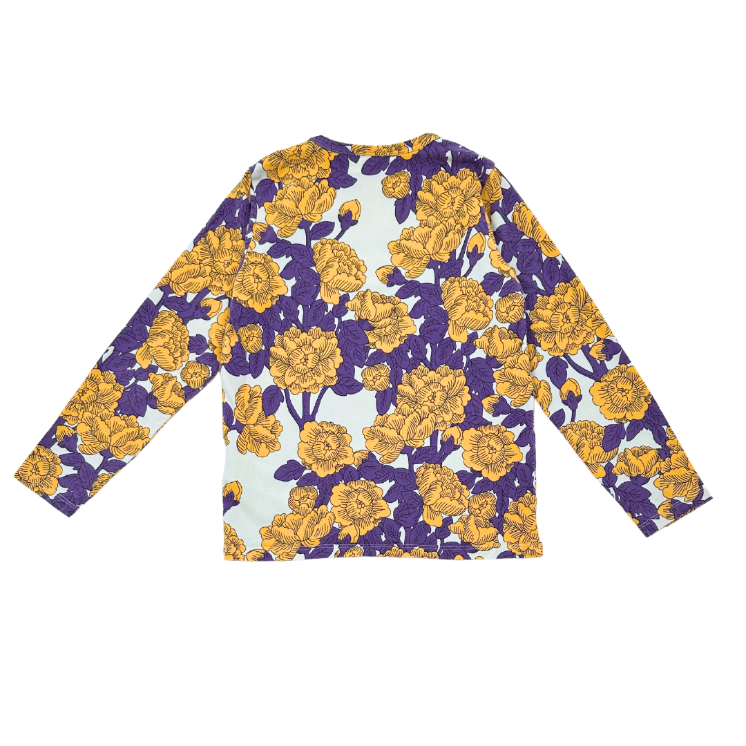 MINI RODINI - T-shirt à manches longues à fleurs - 6 ans