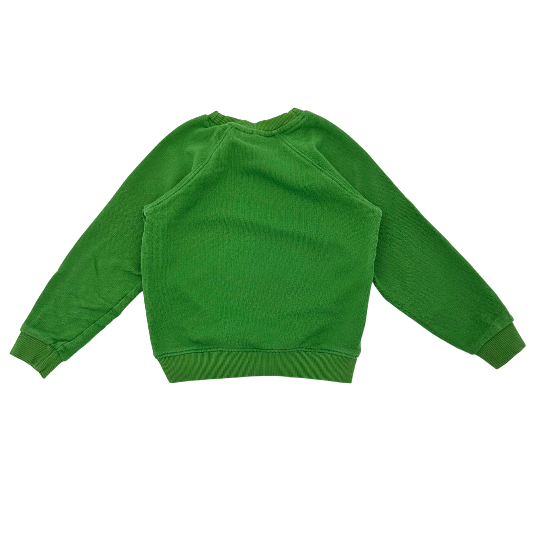 MINI RODINI - Sweat vert guépard - 4 ans