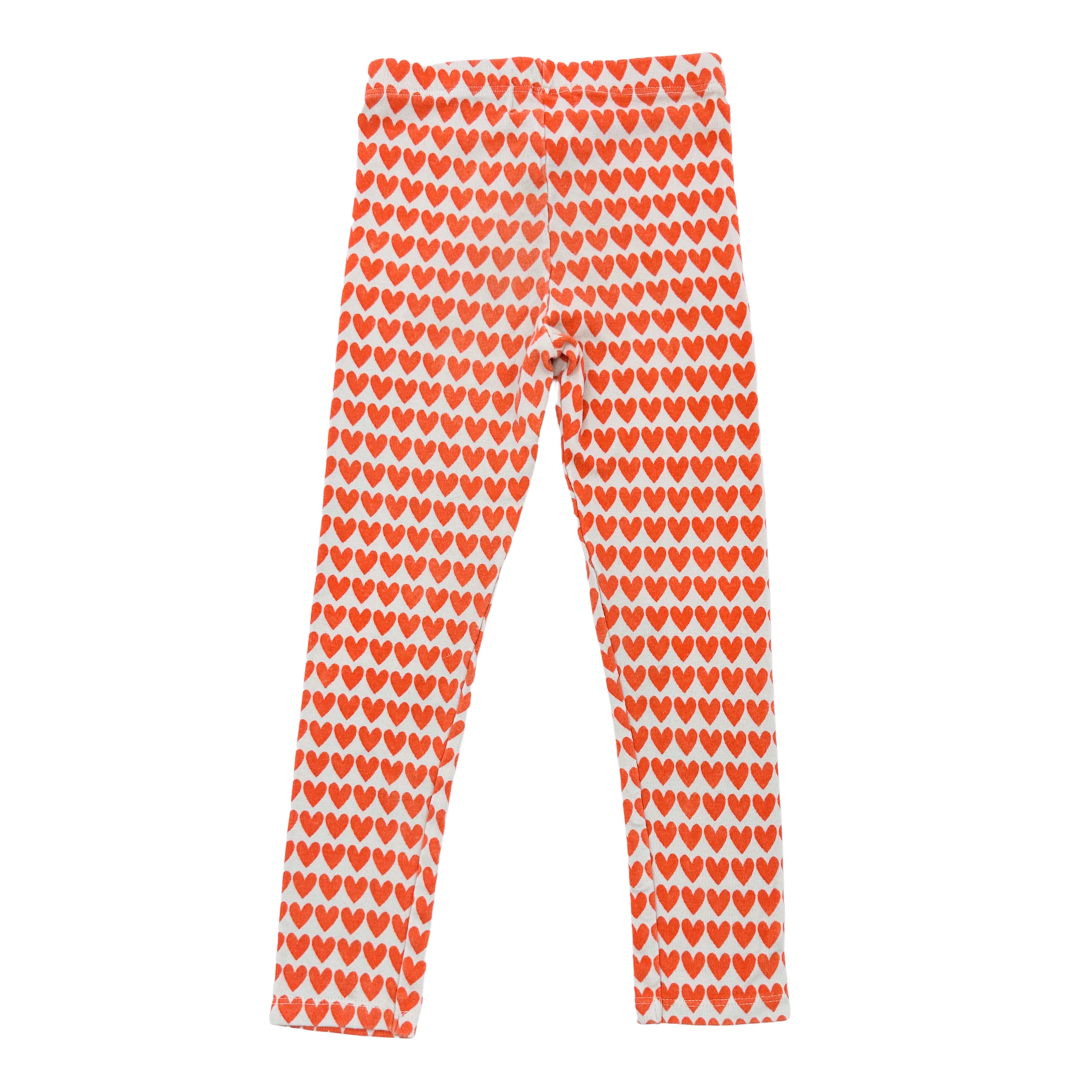 BOBO CHOSES - Heart leggings - 4 years