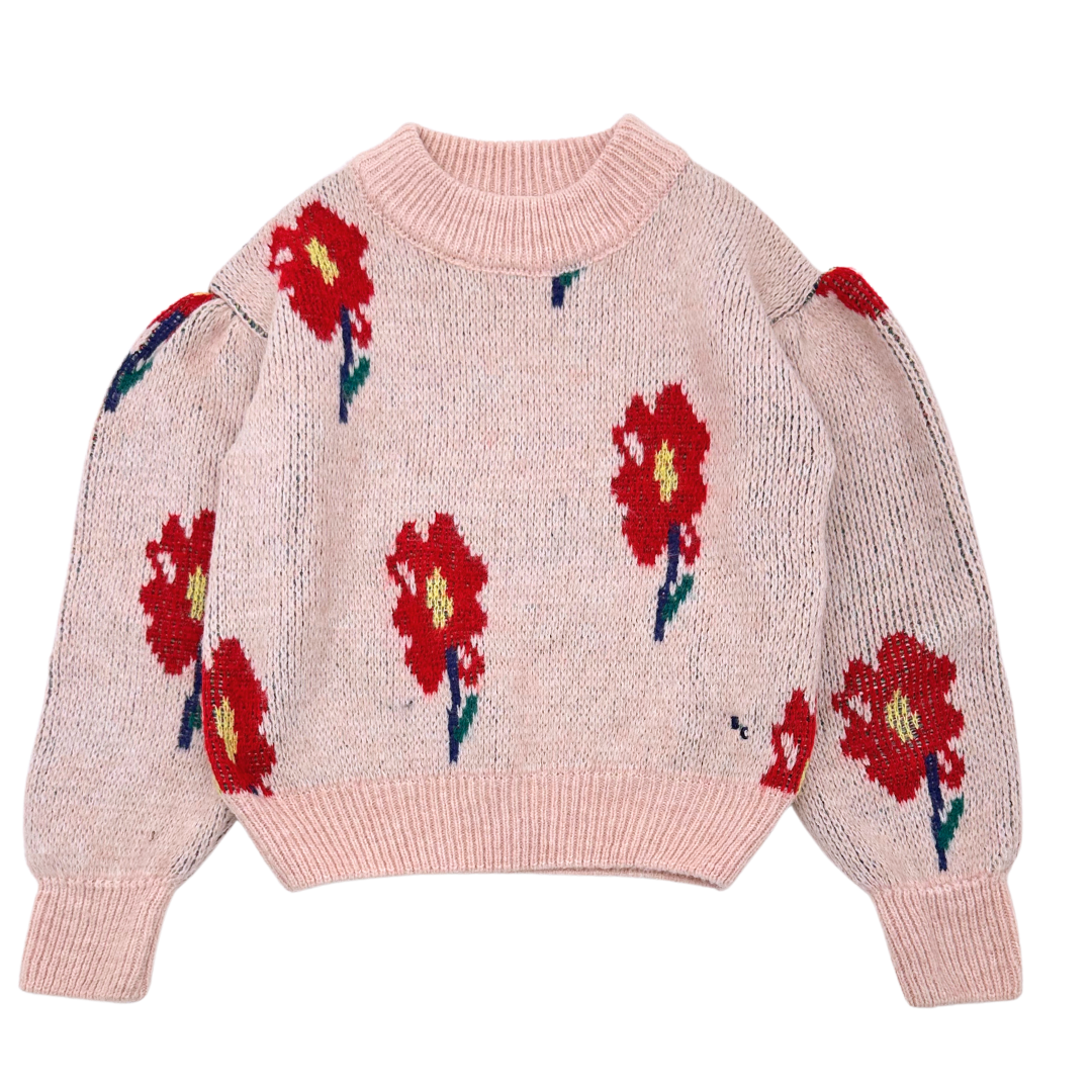 BOBO CHOSES - Floral sweater - 8 years