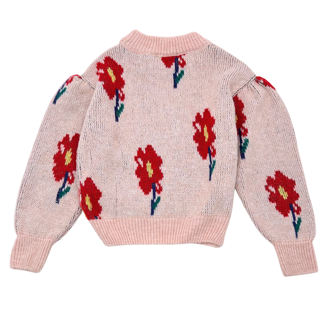 BOBO CHOSES - Floral sweater - 8 years