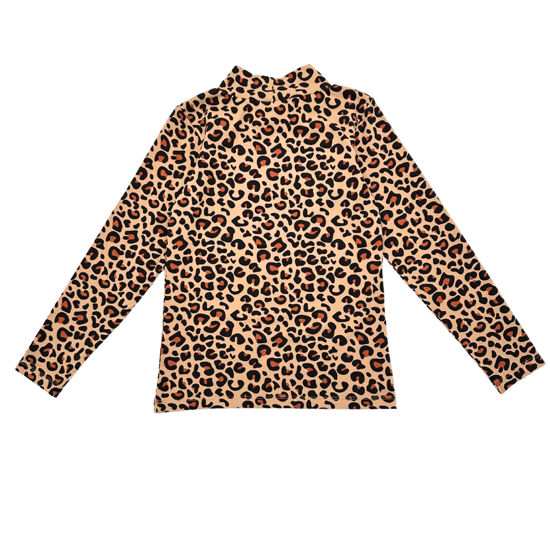 BALZAC - Leopard long-sleeved T-shirt - 7 years