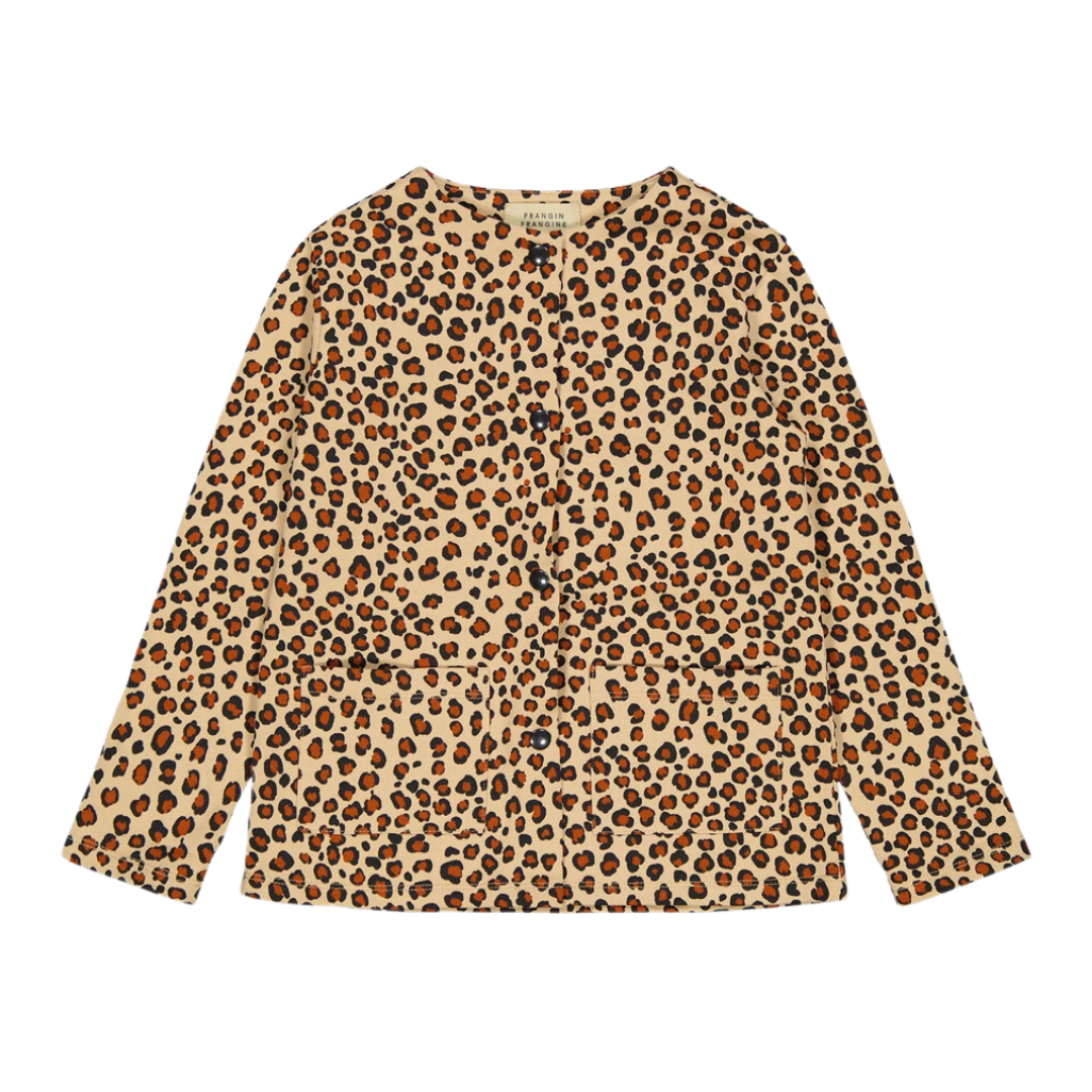 FRANGIN FRANGINE - Gilet léopard - 8 ans