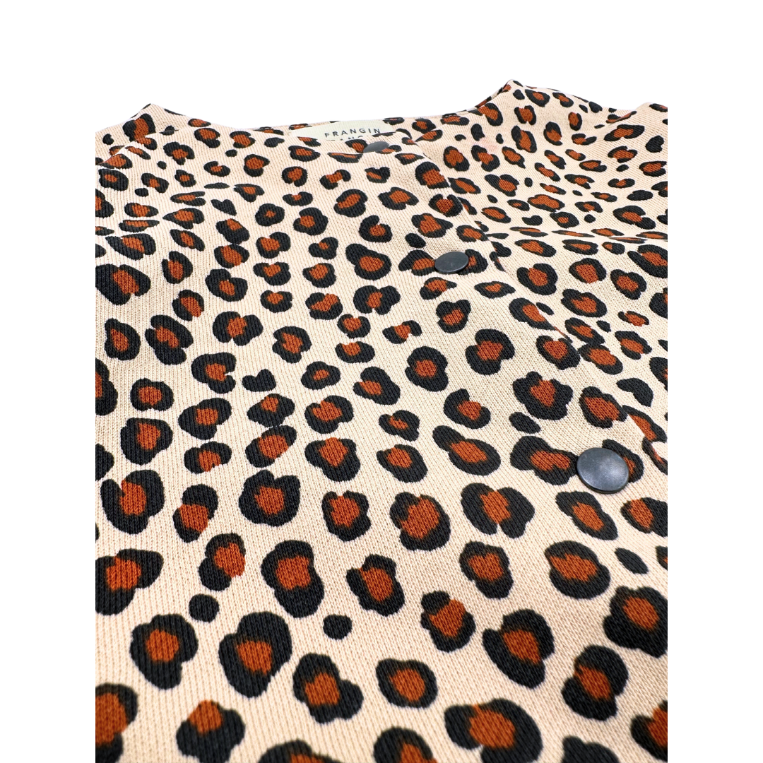FRANGIN FRANGINE - Gilet léopard - 8 ans