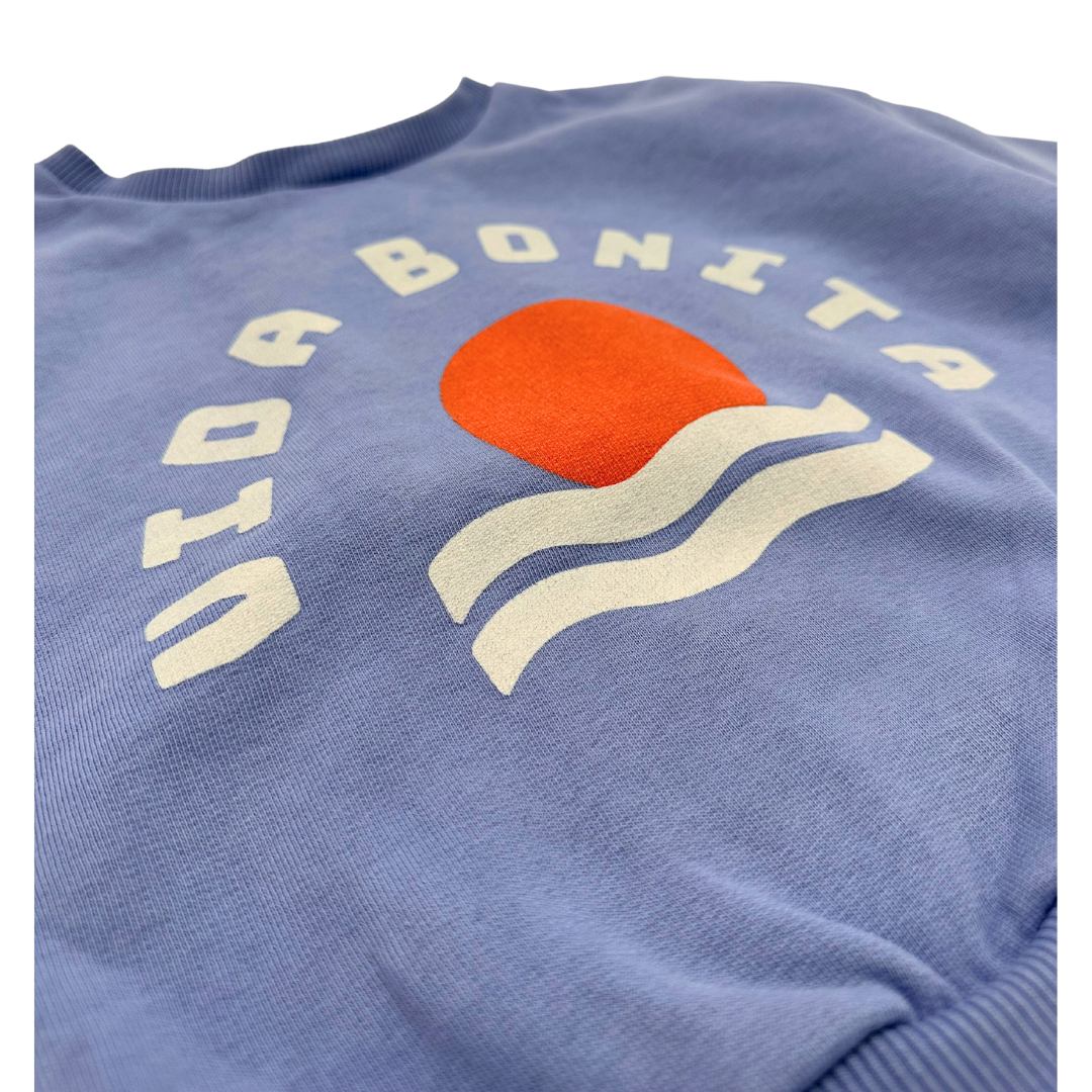 PIUPIUCHICK - Sweat bleu - 4 ans