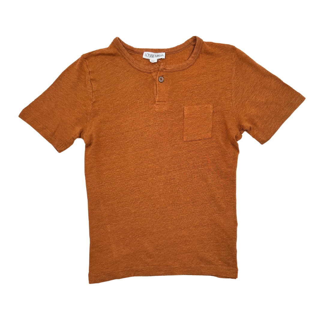 LOUISE MISHA - Linen T-shirt - 8 years