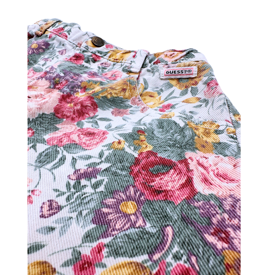 GUESS - Jean à fleurs - 6 ans