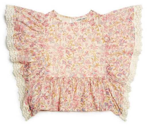 LOUISE MISHA - Top à fleurs - 8 ans