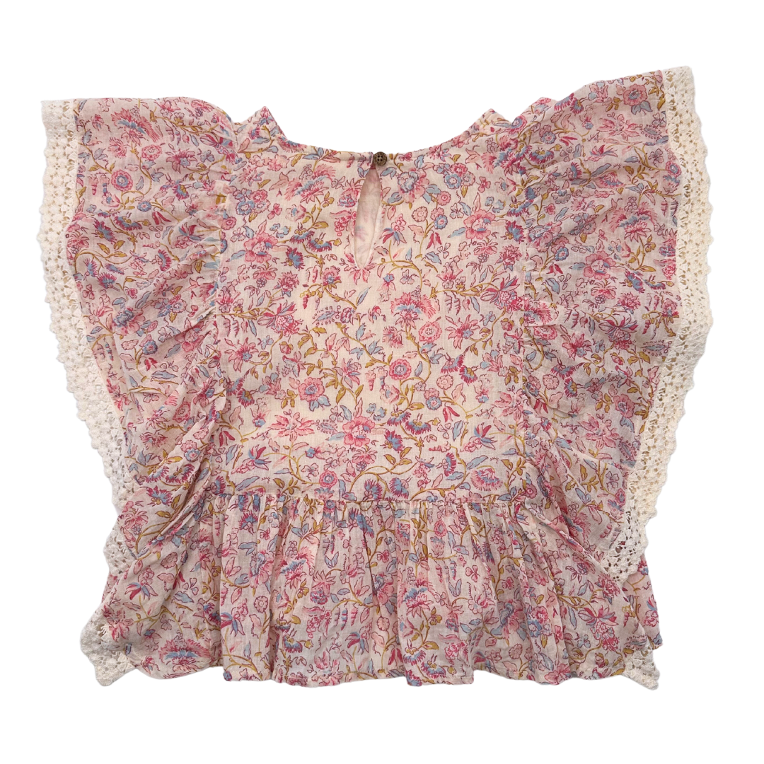 LOUISE MISHA - Top à fleurs - 8 ans