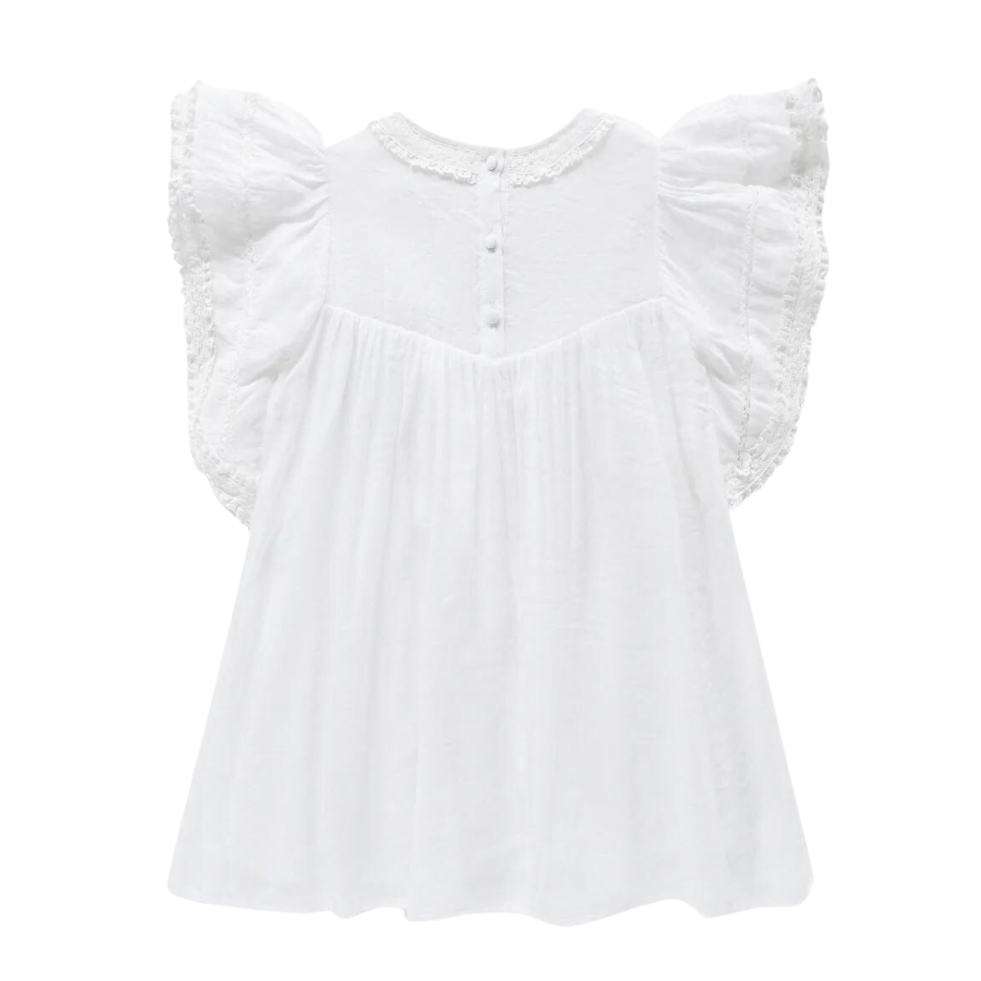 LOUISE MISHA - Dress with lace collar - 8 years