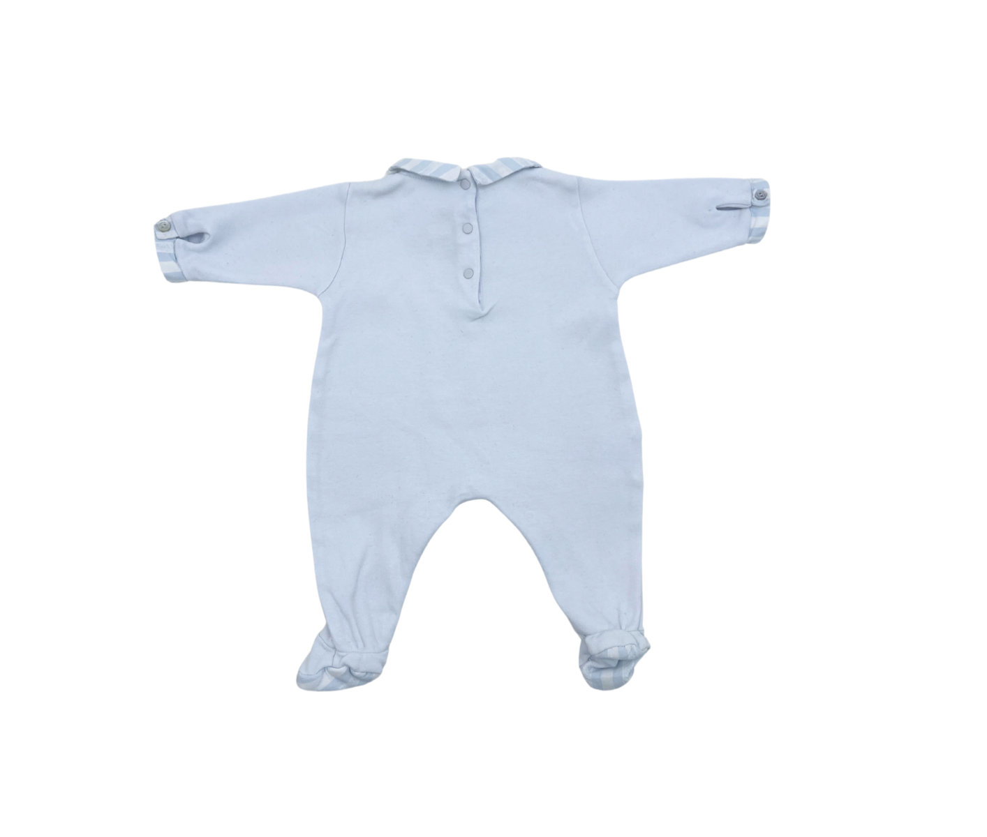 TARTINE ET CHOCOLAT - Pyjama bleu clair - 1 mois