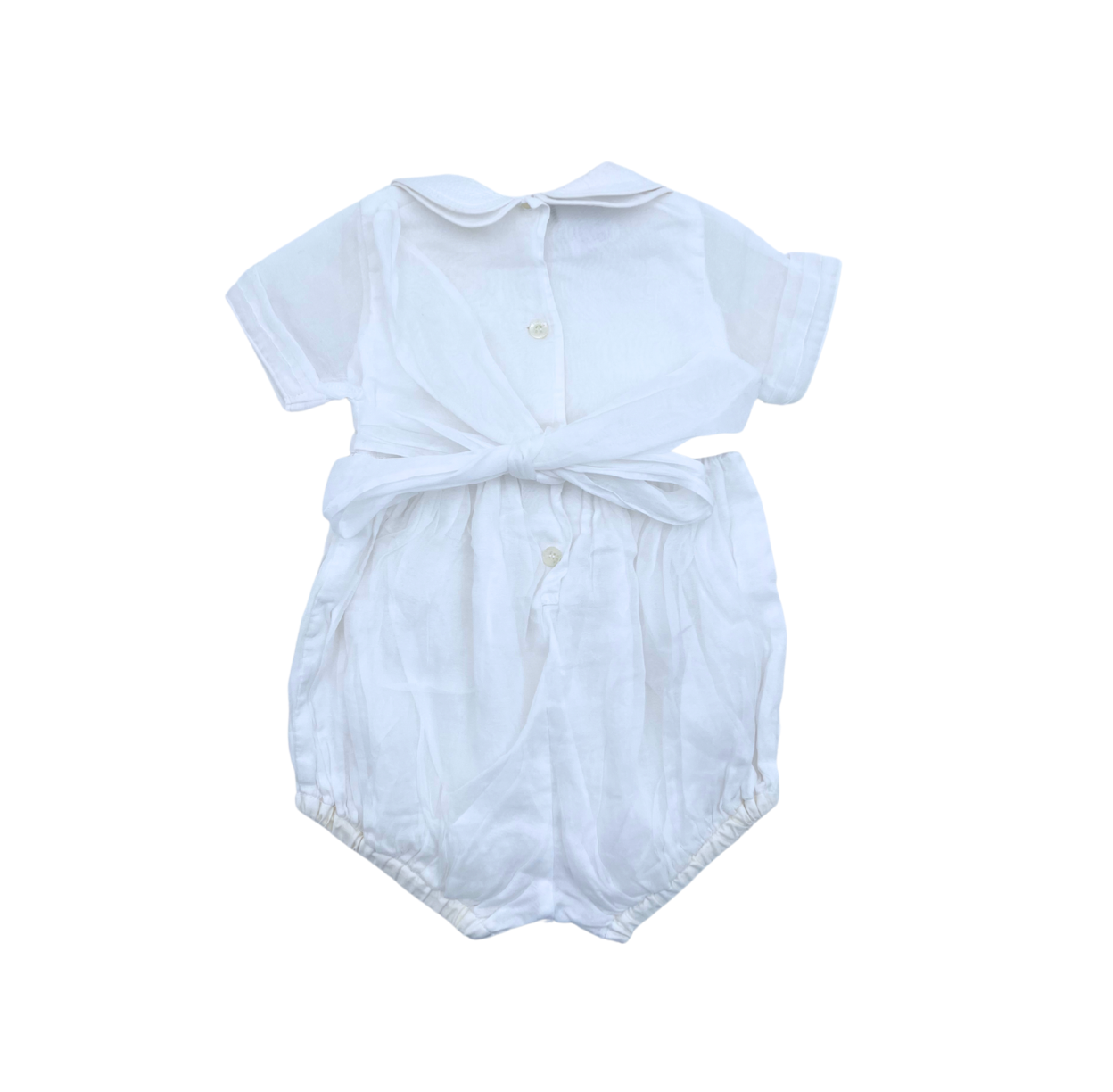 BABY DIOR - Barboteuse en tulle blanche - 12 mois