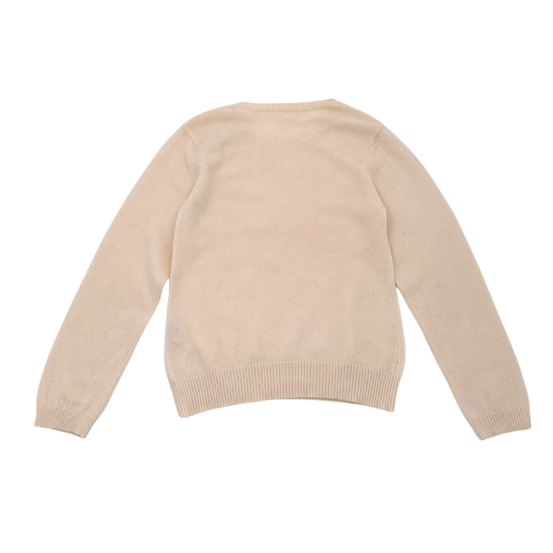 ZEF - Pull crème en cachemire - 10 ans