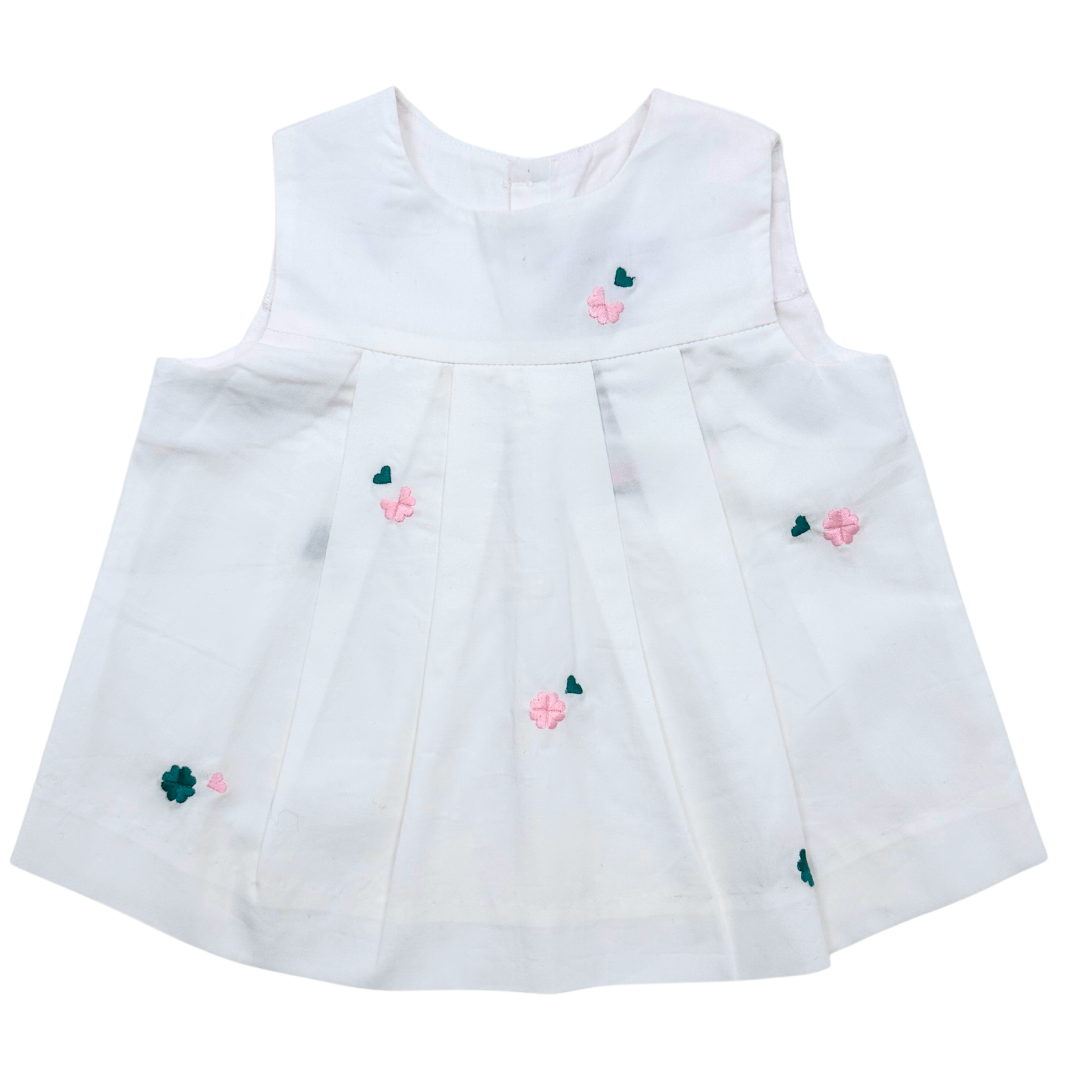 JACADI - Robe blanche - 6 mois