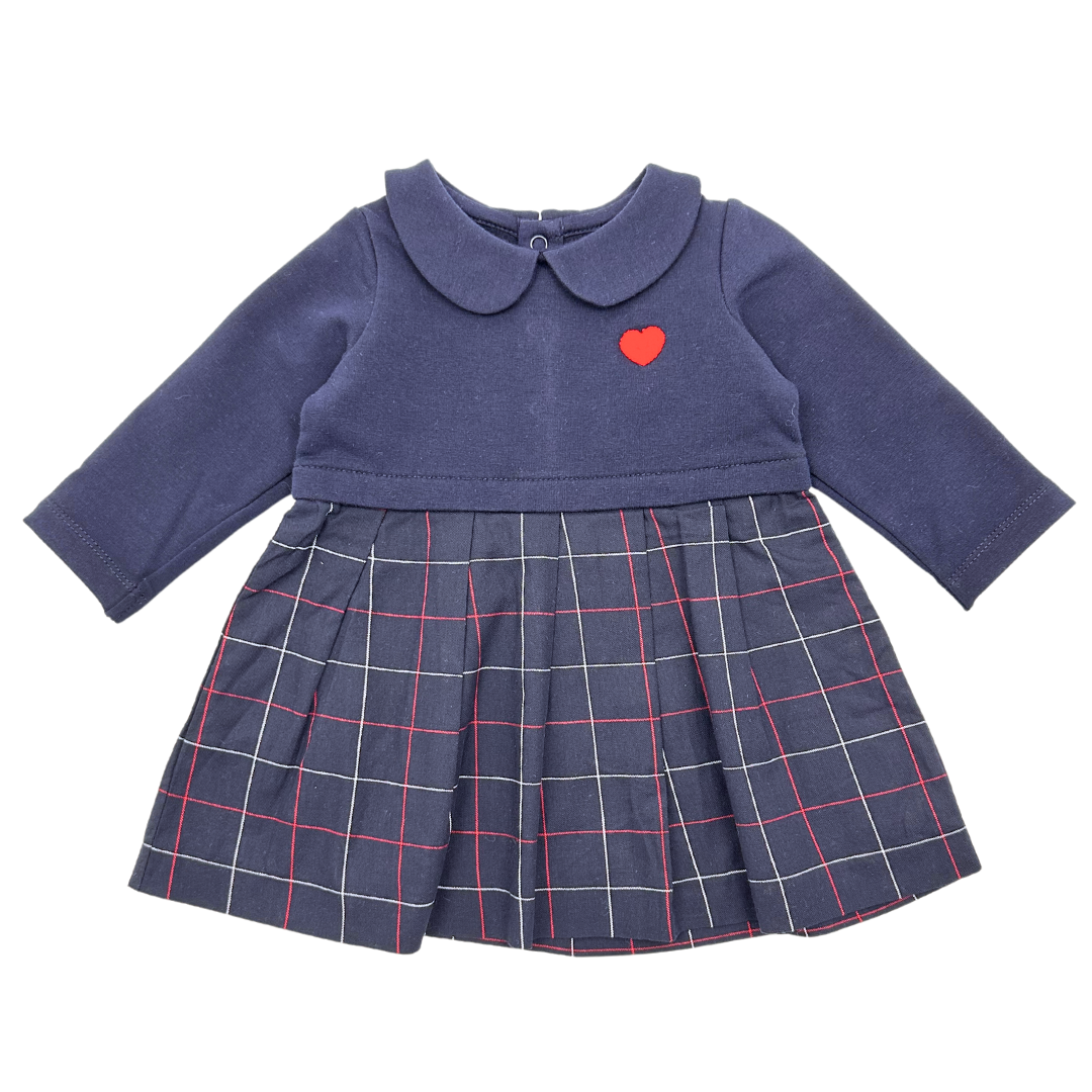 JACADI - Robe bleu marine - 6 mois