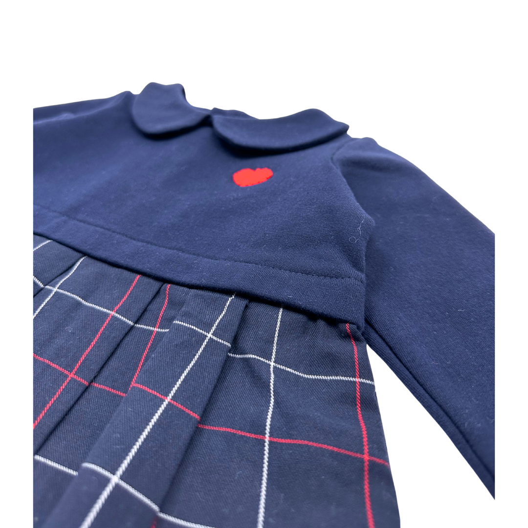 JACADI - Robe bleu marine - 6 mois