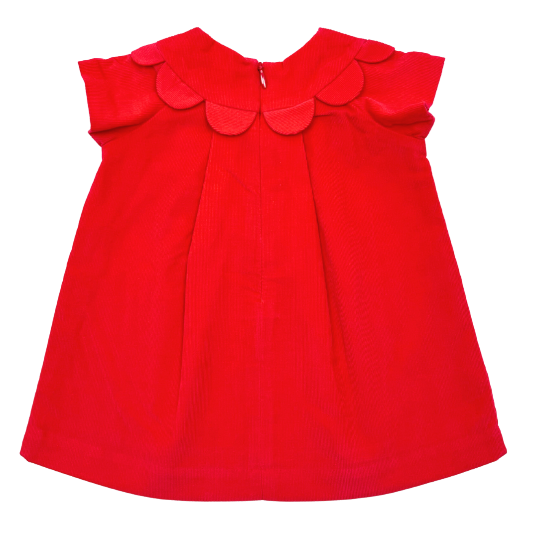 JACADI - Robe rose effet daim - 6 mois