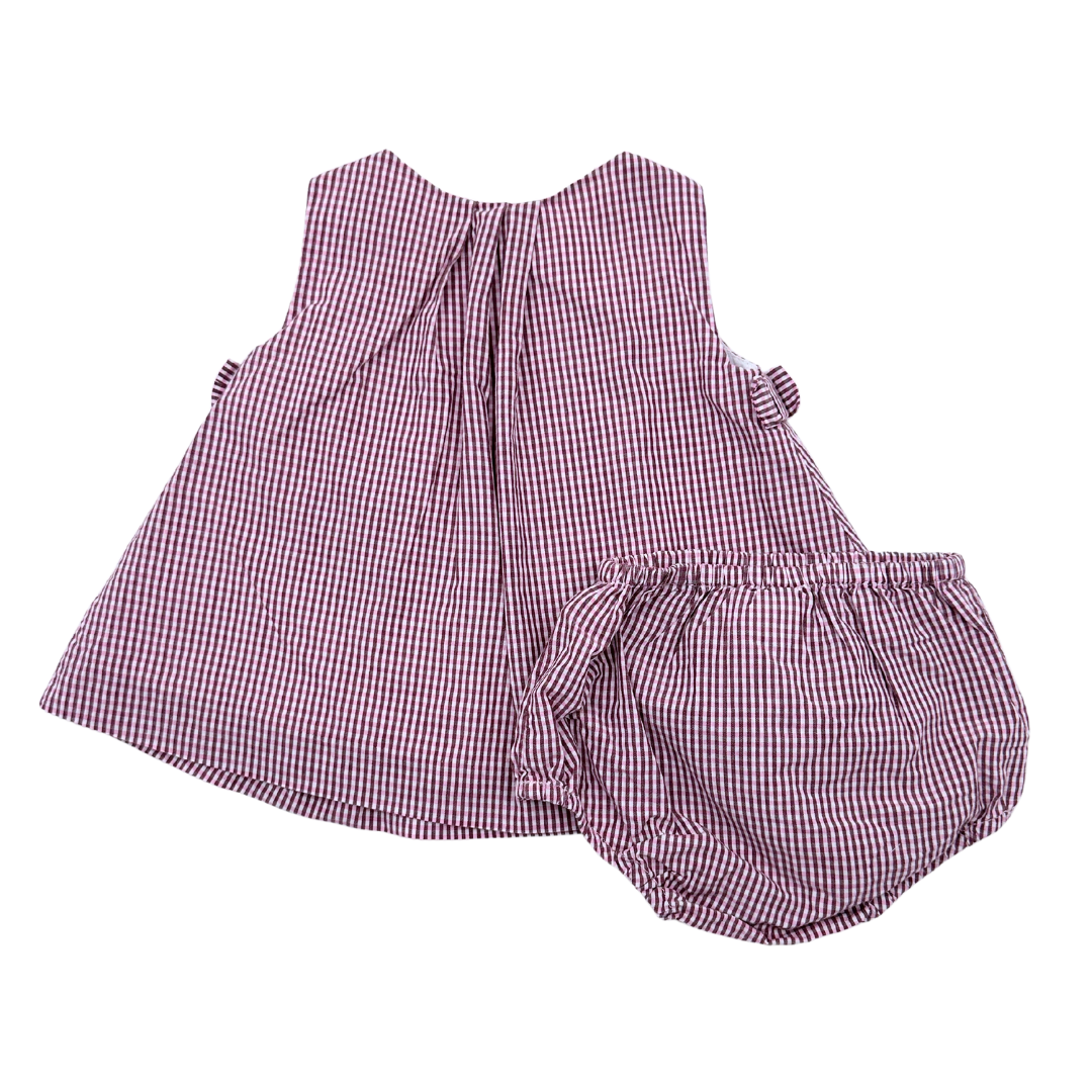 JACADI - Ensemble vichy - 1 mois