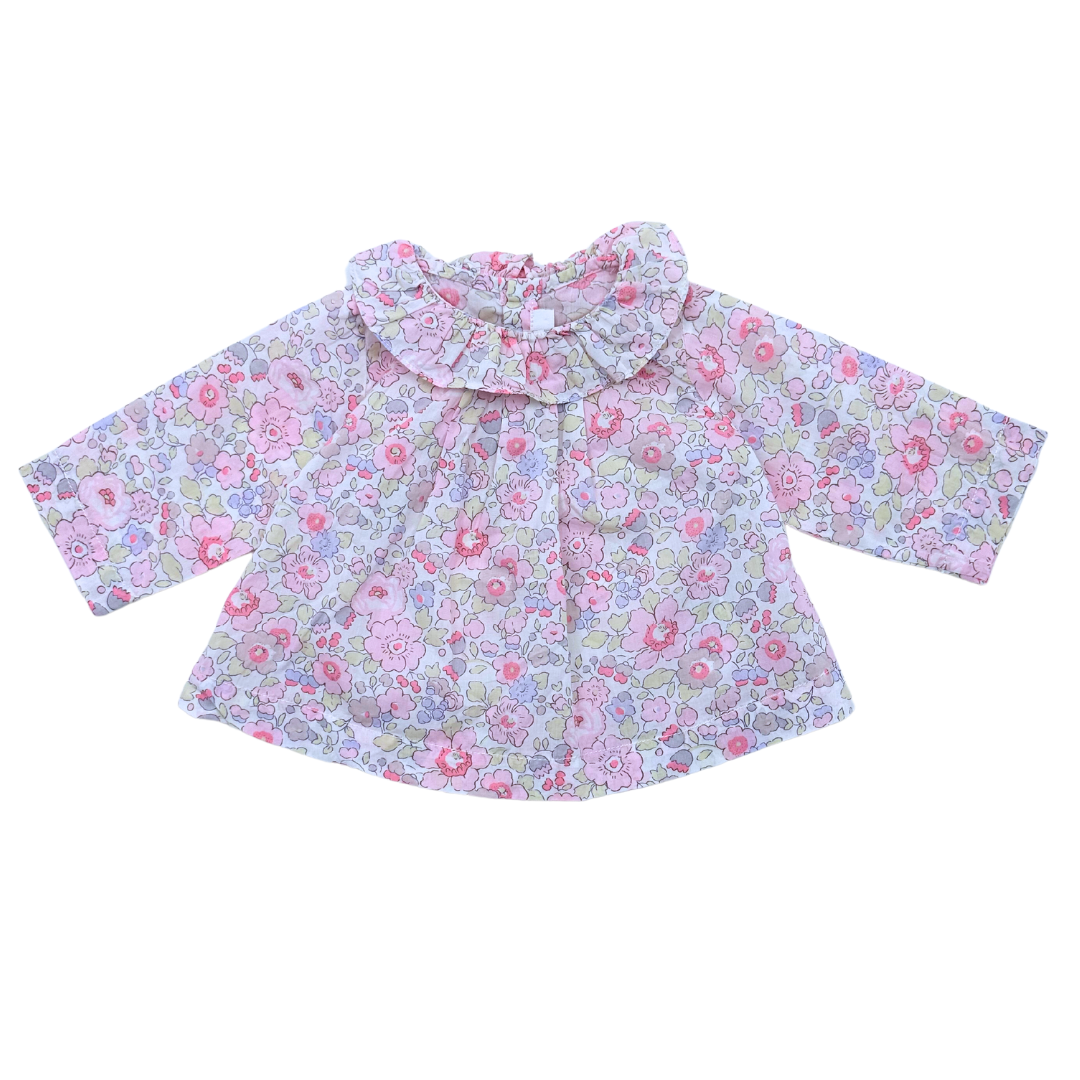 JACADI - Chemisier à fleurs - 1 mois