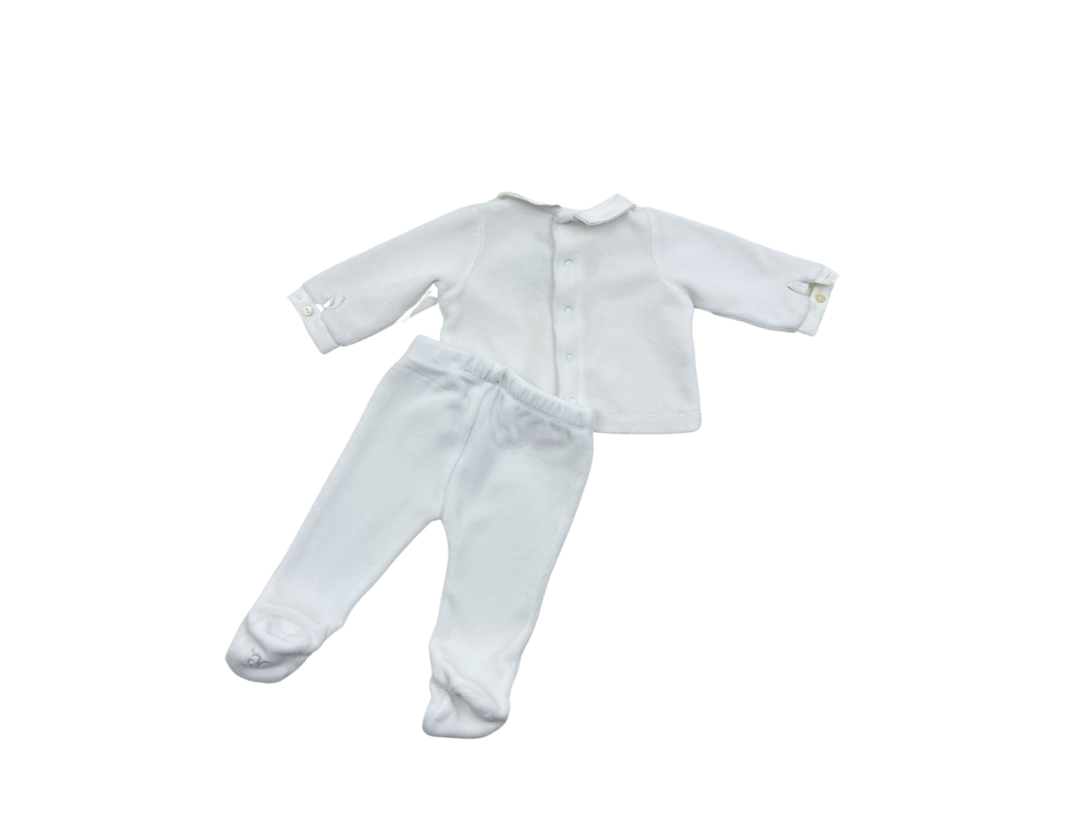 TARTINE ET CHOCOLAT - Ensemble pyjama blanc - 1 mois