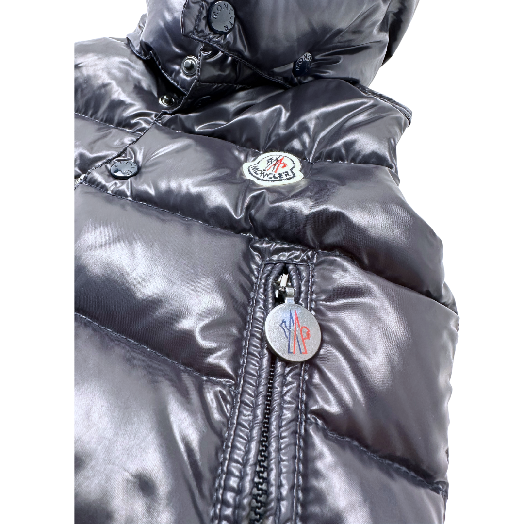 MONCLER - Doudoune sans manches bleu marine - 6 mois
