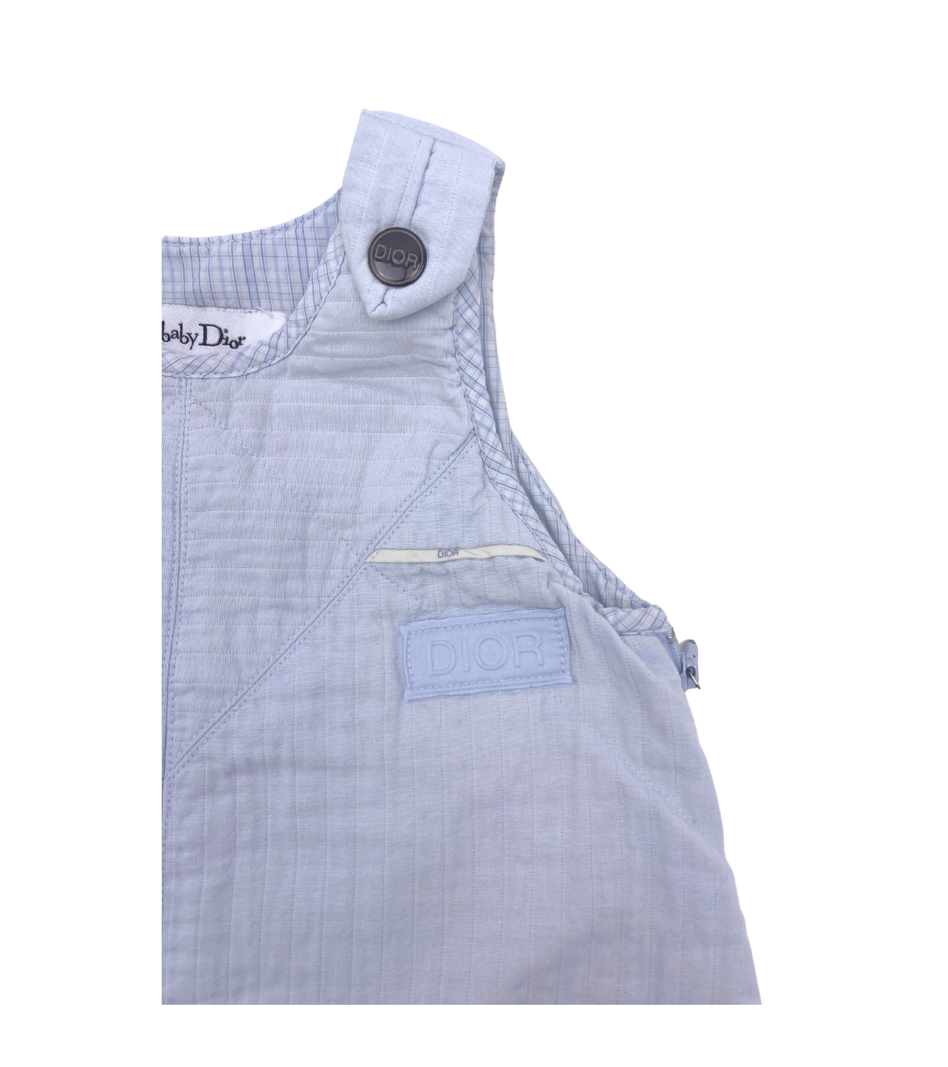 BABY DIOR - Gigoteuse bleu clair - 0/6 mois