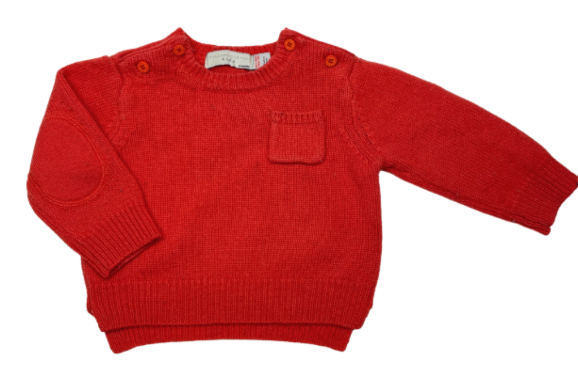 STELLA MCCARTNEY - Roter Pullover - 6 Monate