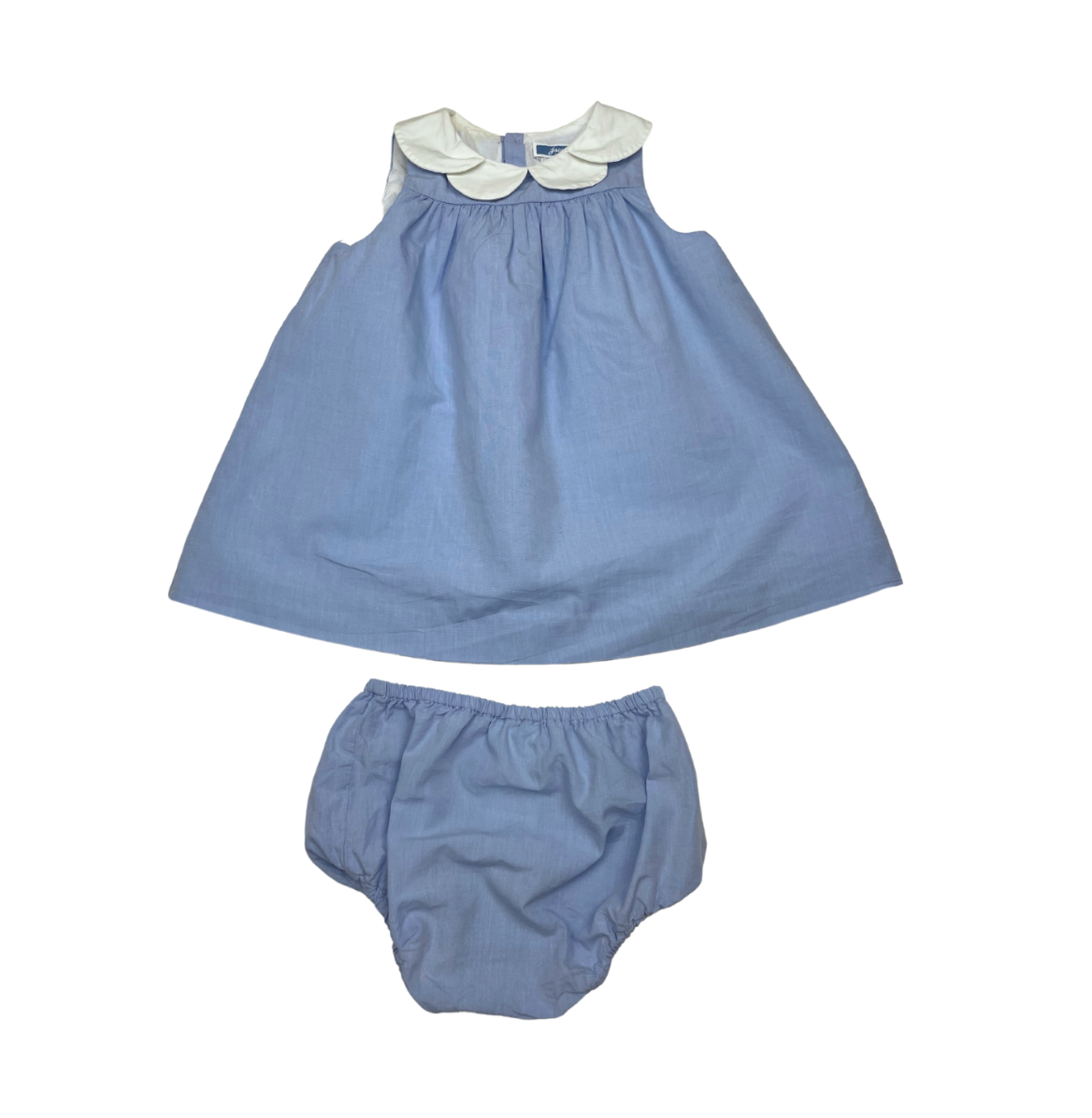 JACADI - Ensemble robe et bloomer - 12 mois