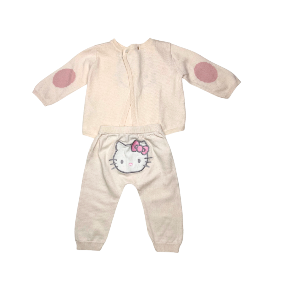 VICTORIA CASAL HELLO KITTY - Pyjama rose - 6 mois
