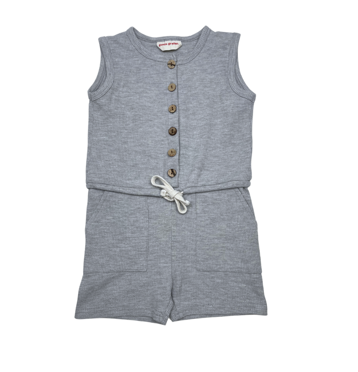 GAMIN GAMINE - Combinaison grise - 4 ans