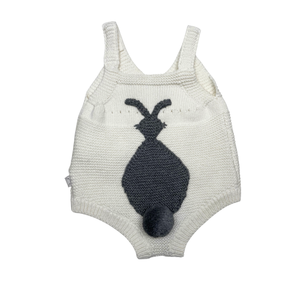 STELLA MCCARTNEY - Weißer Kaninchen-Strampelanzug - 3 Monate