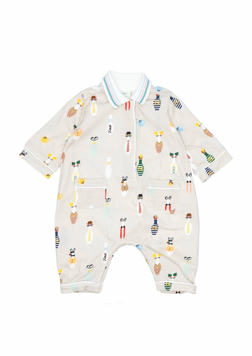 FENDI - Combinaison bowling - 3 mois