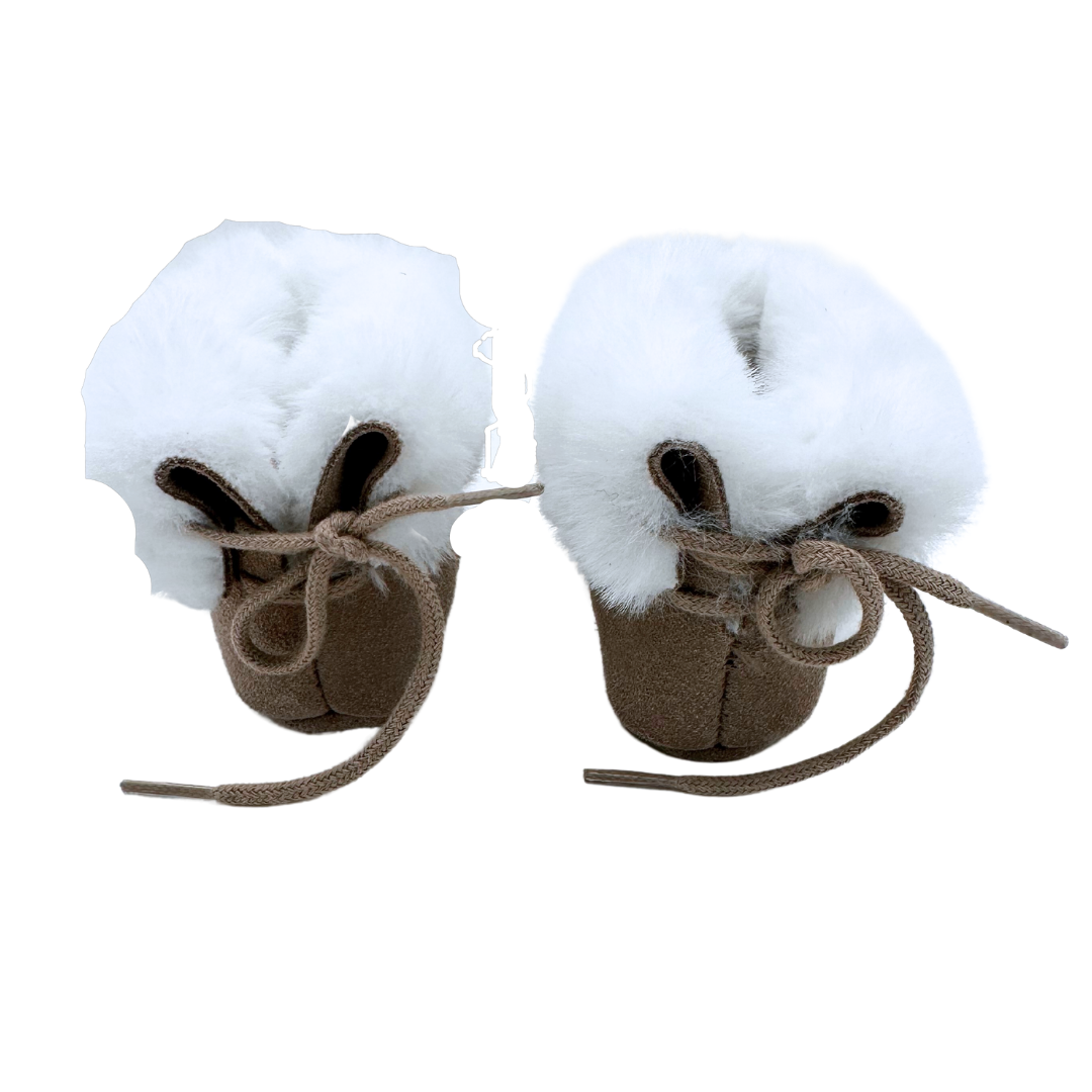 TARTINE & CHOCOLAT - Taupe Hausschuhe - 17/18 (6 Monate)