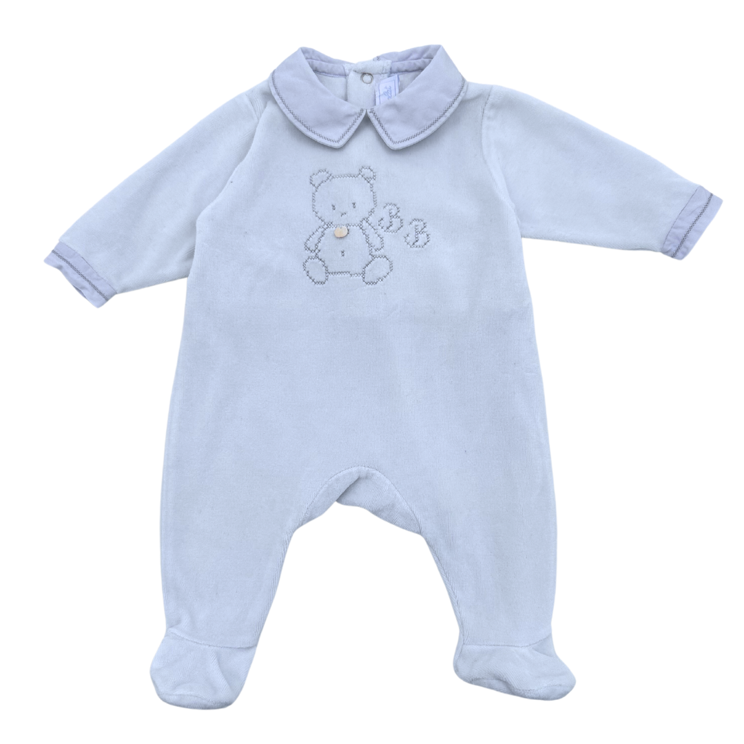 TARTINE & CHOCOLAT - Blauer Pyjama - 1 Monat