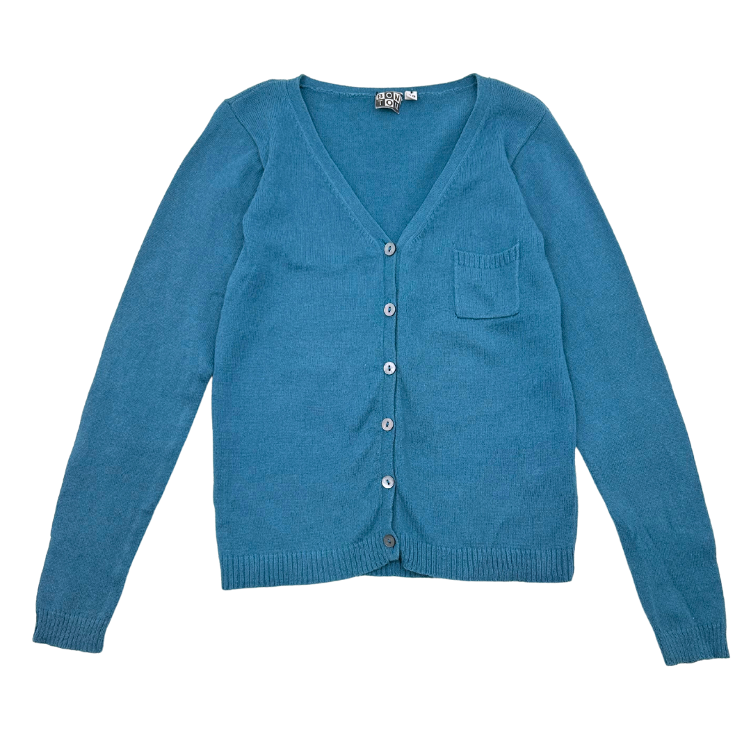 BONTON - Gilet bleu - 10 ans