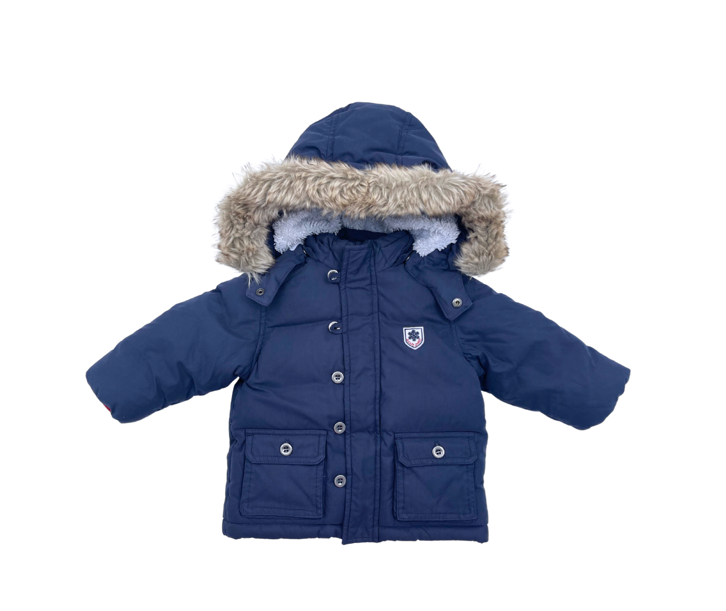 JACADI - Parka bleu marine - 12 mois