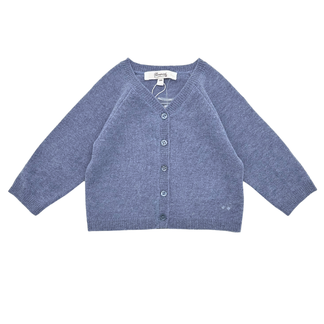 BONPOINT - Blue vest (new) - 12 months