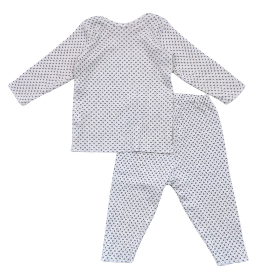 BONPOINT - Ensemble bébé à motifs - 3 mois