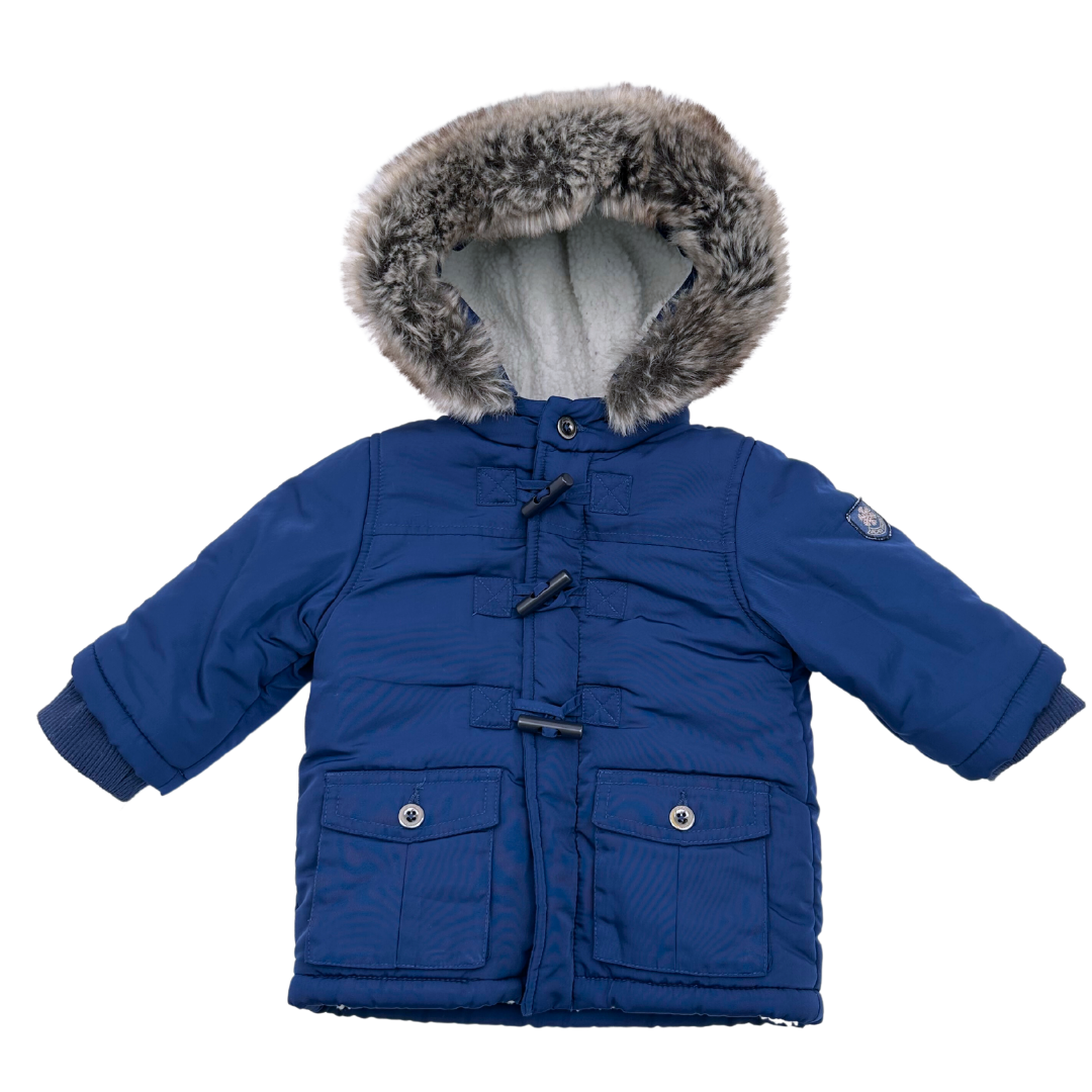 JACADI - Parka bleu marine - 12 mois