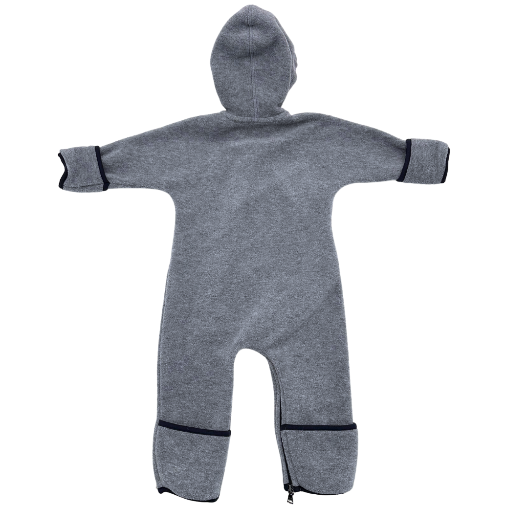 MONCLER - Combinaison grise - 3 mois