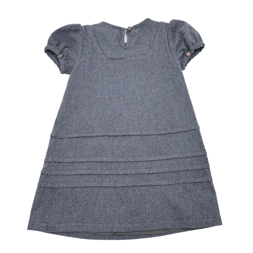 LITTLE MARC JACOBS - Robe grise - 6 ans