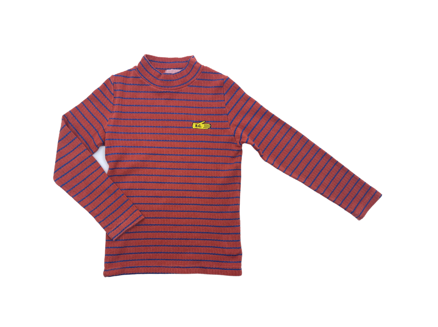 BOBO CHOSES - Sous pull rayé rouge - 4/5 ans