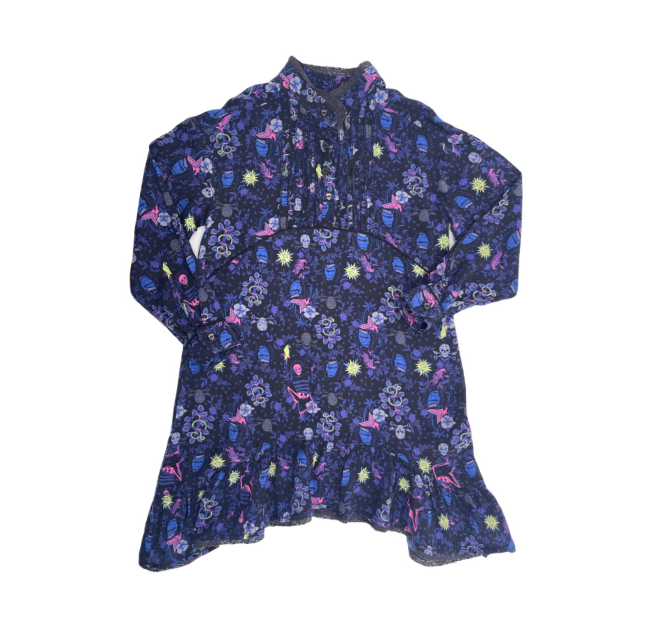 ZADIG ET VOLTAIRE - Plissiertes Kleid mit Print - 6 Jahre